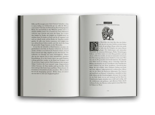 Kapitelvignette Greif